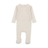 BONJOY RIBBED STRIPED FOOTIE